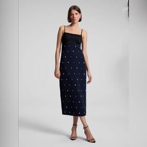 A.L.C. Alana Embellished Midi Dress
